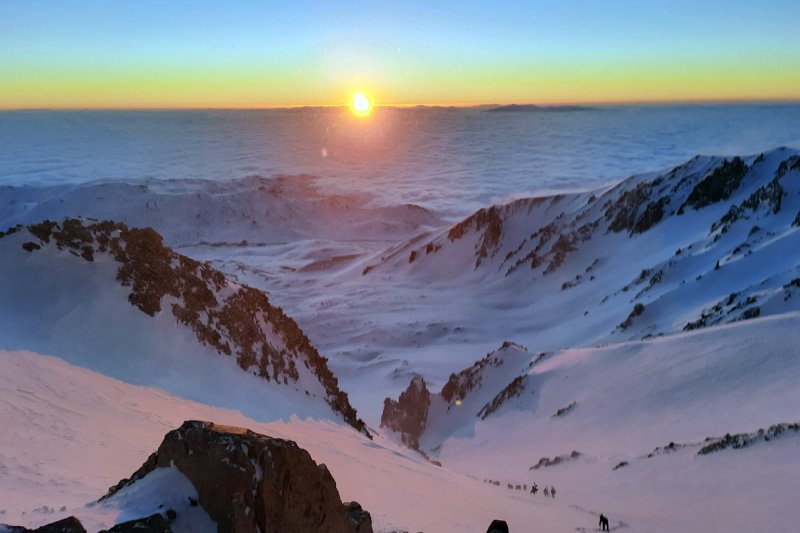 ERCİYES DAĞI KIŞ ZİRVE FAALİYETİ